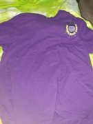 Fioletowa koszulka z h&m  relaxed fit Rozmiar L