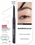 AVON Mikrocienka Micro Fine Kredka konturówka brwi brąz brązowa BRUNETTE