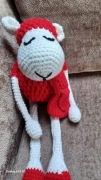  Ręcznie robiona maskotka – owieczka 