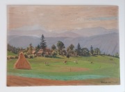 Obraz olejny z roku 1944 - oryginał