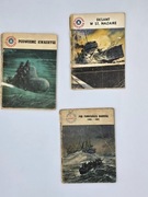 Miniatury morskie - 3 mini książki