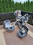 Wózek 3w1 bexa ideal po jednym dziecku 