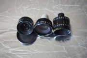 3 Obiektywy  nasadki do kamery Kwarc - QUARZ 