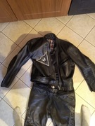 Komplet motocyklowy Dainese skórzany kurtka + spodnie z ochroniaczani