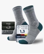 3 Pary Skarpety Trekkingowe Z Wełną Merino 42-46