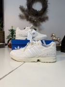 Buty Adidas ZX 1000C snickersy 42/43 Zamsz Skóra Białe