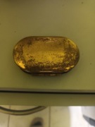 Sztuka okopowa pudełko tabakiera 