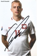 Kamil GROSICKI autograf! zdjęcie 10x15 POLSKA PZPN