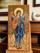 Święty Michał Archanioł, ikona pisana