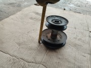 Koło dwupasowe Husqvarna rally Einhell partner traktorek kosiarka