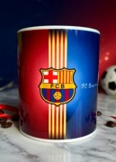 FC Barcelona prezent dla kibica piłki nożnej dla niego kubek Ceramiczny 