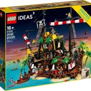 LEGO 21322 Barracuda bay statek piracki
