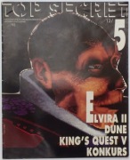 TOP SECRET nr 12 (5/92) kultowe czasopismo o grach komputerowych 1992 rok