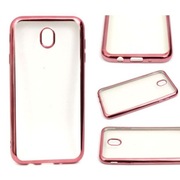 Etui BUMPER GLOSSY TPU na telefon Samsung Galaxy J7 2017 J730 jasnoróżowe