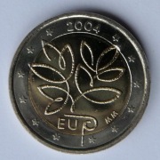 FINLANIA 2004 2 EURO OKOL.  !!!!!!!!!