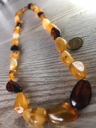 Naszyjnik z bursztynem baltyckim 