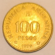 100 pesos Argentyna 1979