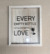 Ramka na korki od wina 