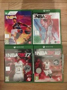 Zestaw gier NBA Xbox One.