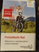 Mapa rowerowa okolicy Göppingen, Niemcy