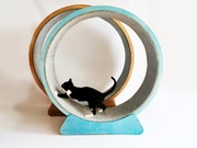 Drewniana bieżnia dla kota - Polski Producent - 140cm