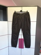 Czekoladowe spodnie damskie Mohito rozmiar L 40 bawełna