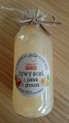 Ocet z jabłek i gruszek, 330 ml - żywy 