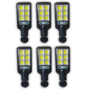 6 x Lampa solarna, uliczna, czujnik ruchu ,czujnik zmierzchu, Mocna