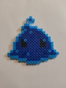 Slime niebieski wodny Slime Rancher z koralików do prasowania