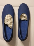 Buty CAMPER, niebieskie, półbuty na obcasach 