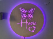 Personalizowana lampka LED - rgb do pokoju dziecka 