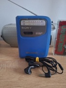 Walkman Sony WM FX101 niebieski nowe paski słuchawki Sony 