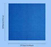 Płytka konstrukcyjna CLASSIC klocki 32x32 niebieska nowa