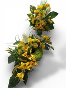 Komplet nagrobny wiązanka wazon kompozycja wiosenna wielkanocna