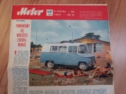 Gazeta Motor 17 / 1971 Nysa 521 Kamping oraz inne artykuły Polmo ZSD 