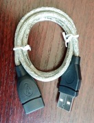 Przedłużacz USB, USB-A, 0,5m