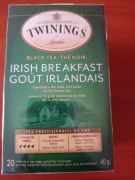 Czarna herbata TWININGS 20 torebek 