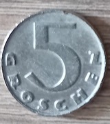 Österreich 5 groszy 1937 Erste Republik .- KOPIA