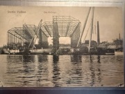 Stettin Vulkan stara widokówka ze Szczecina