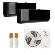 Klimatyzator Rotenso Multisplit 2x2,6kW TETA Mirror Czarny 