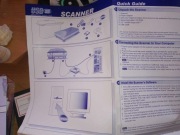 Instrukcja obsługi podłączenia skanera Plustek Quick Guide rozkładana