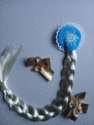 Warkocz Disney Frozen kraina lodu Elsa 