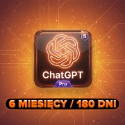 ChatGPT Pro 5.2 + Sora AI – 6 MSC | Konto osobiste | Gwarancja 6 miesięcy