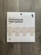 Halloween girlanda czaszki czaszka szkielet Papierowa tiger