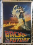Plakat Back to the Future Powrót do przyszłości A3 30x42 Idealny na Prezent