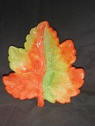 Talerzyk ozdobny liść VINTAGE 