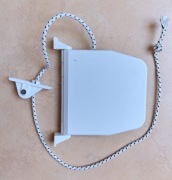 Zwijacz Portos biały na linkę + przelotka + linka