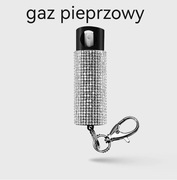 gaz dla kobiet do samobrony gaz z cyrkoniami ochrona osobista prezent