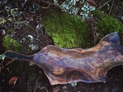 Drewniana deska do serwowania i ozdoby