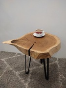 Stolik kawowy dąb żywica